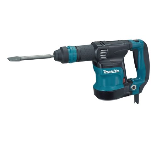 HK1820 - Scalpellatore Makita a Corrente Scalpellatore SDS-Plus compatibile 3,1JScalpellatore 550 W con energia d'urto di 3,1 J ideale per lavori leggeri. Compatibile con punte SDS-Plus compatibili. 12 regolazioni, velocità di impatto regolabile tra 0 e 3200 giri/min. Accessori in dotazione: valigetta.