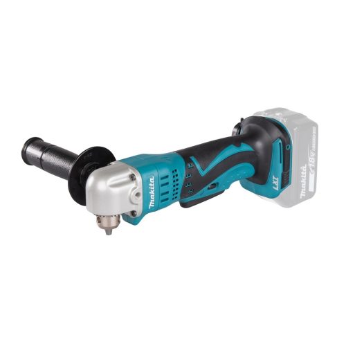 DDA350ZJ – Trapano Angolare LXT a Batteria Trapano angolare con mandrino a cremagliera 10mm per lavorazioni in spazi ristretti Trapano angolare con mandrino a cremagliera. Impugnatura ergonomica rivestita in gomma e impugnatura sui due lati, ingombro limitato (66 mm) per lavorare in punti difficili da raggiungere. Freno motore, reversibile, interruttore palmare elettronico. Fornito con valigetta MAKPAC tipo 2.