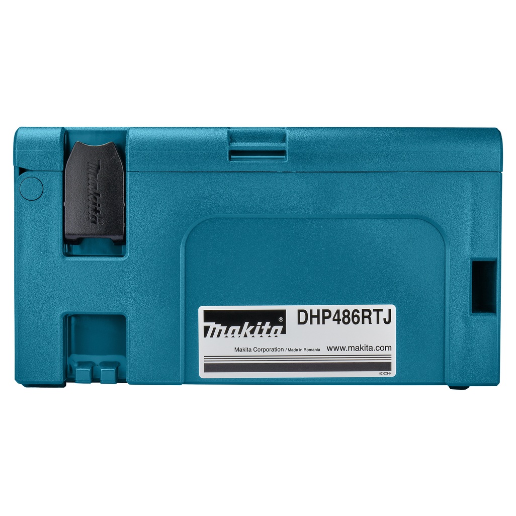 DHP486RTJ – Trapano Avvitatore a Percussione LXT a Batteria Trapano avvitatore c/percussione 18V 13 mm - 130Nm – BL Trapano avvitatore con percussione LXT® 18V efficiente dotato di motore senza spazzole per applicazioni di avvitatura e foratura con o senza l'utilizzo della percussione. Possibilità di impostare due livelli di potenza. Coppia di serraggio massima 130 / 65 Nm. Uno strumento versatile per installatori, costruttori e personale di manutenzione. Luce LED integrata. Fornito con due batterie da 5,0 Ah e caricabatterie. fornito con valigetta MAKPAC.