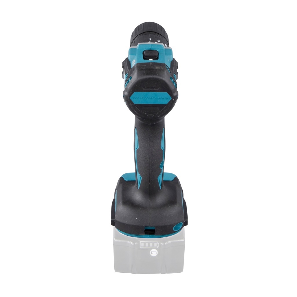 DHP487ZJ – Trapano Avvitatore a Percussione LXT a Batteria Trapano avvitatore c/percussione 18V 13 mm - 40Nm – BL Un trapano avvitatore con percussione LXT® 18V efficiente con motore senza spazzole per applicazioni di avvitatura e foratura con o senza l'utilizzo di percussione. Possibilità di impostare due livelli di potenza. Coppia di serraggio massima 40 Nm. Uno strumento versatile per installatori, costruttori e personale di manutenzione. Luce LED integrata. Fornito senza batterie e caricabatterie. fornito con valigetta MAKPAC.
