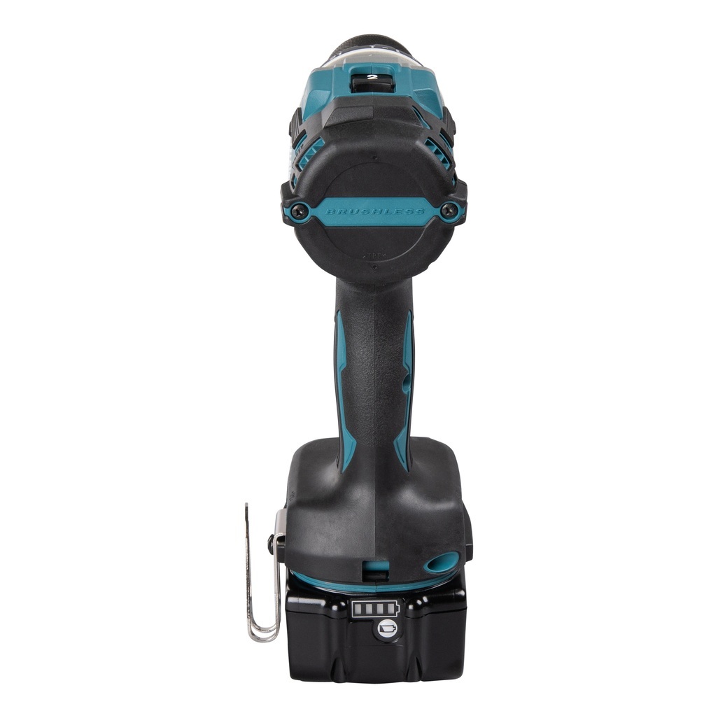 DHP489RTJ – Trapano Avvitatore a Percussione LXT a Batteria Trapano avvitatore c/percussione 18V 13 mm - 73Nm - BLQuesta macchina è stata realizzata per andare a completare una gamma di trapani avvitatori con percussione da oggi ancora più completa e vicina alle esigenze operative professionali.