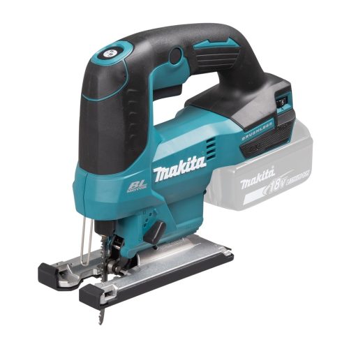 Seghetto alternativo 18V 23mm BL - Corpo macchina Questa macchina nasce per rispondere all'esigenza di massima ergonomia, leggera e compatta entra a far parte della gamma "COMPACT". Tagli rapidi su multi materiale, tagli lineari o sagomati per ottenere il massimo da questo seghetto leggero e rapido. Seghetto alternativo dotato di variazione attiva della velocità in modo da ottimizzare l'energia della batteria. Grazie al motore BL e alle batterie agli ioni di litio da 5Ah è capace di garantire considerevoli volumi di lavoro.