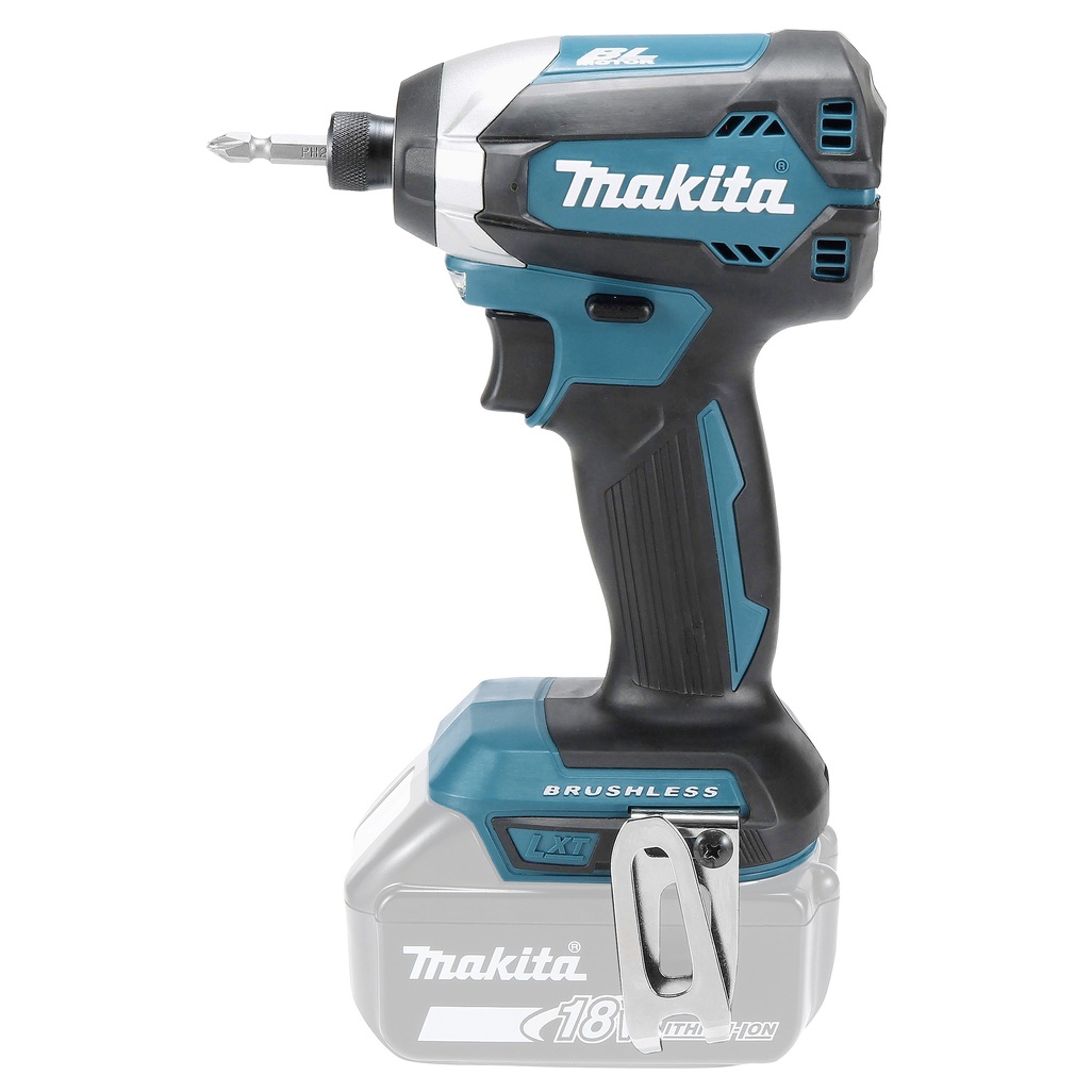 Avvitatore ad impulsi 18V 1/4" 170Nm - BL Avvitatore ad impulsi compatto potente grazie alla sinergia tra il motore brushless e la coppia di serraggio 170Nm ideale per un'ampia gamma di applicazione di serraggi rapidi. Fornito senza batterie e carica batterie. Fornito con valigetta MAKPAC.
