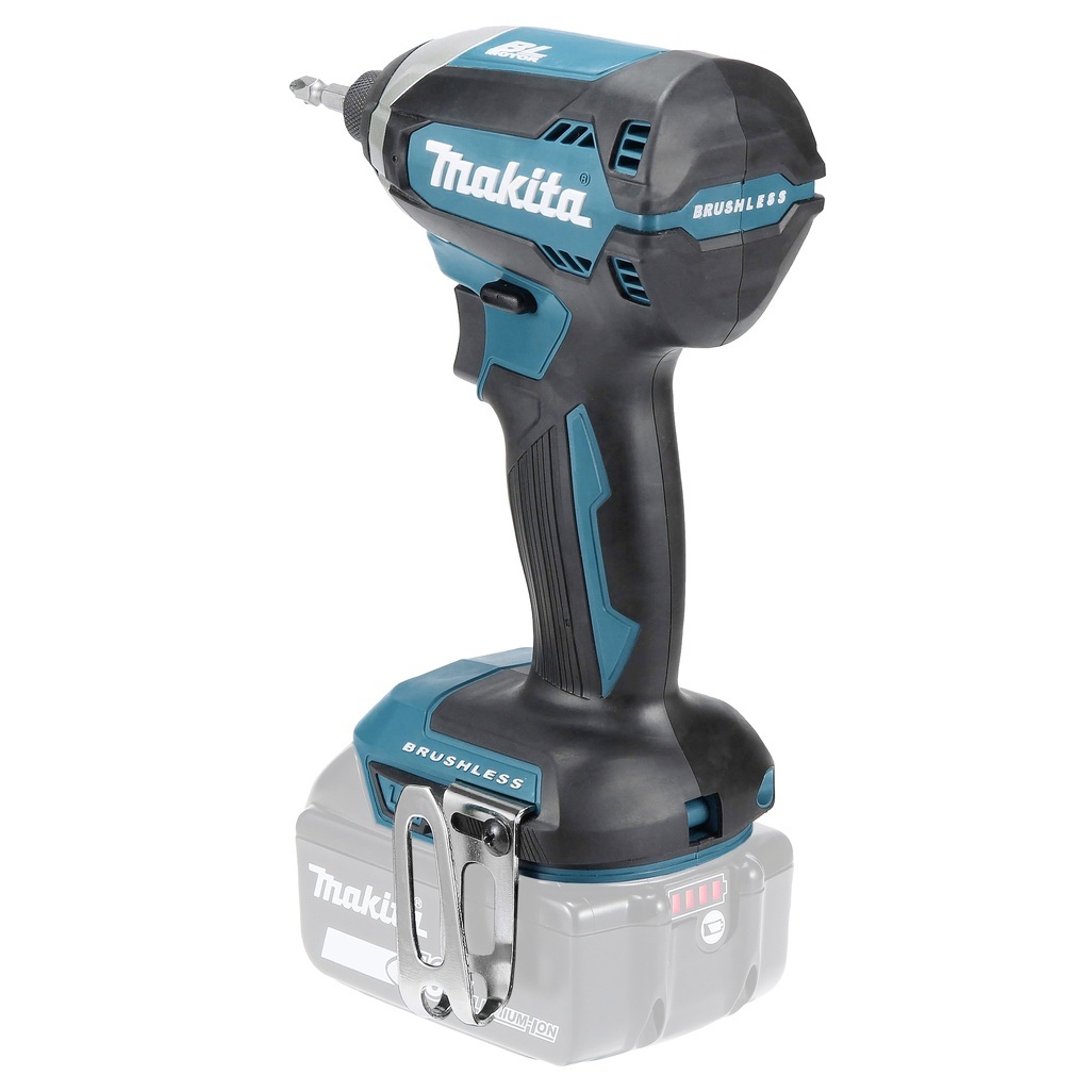 Avvitatore ad impulsi 18V 1/4" 170Nm - BL Avvitatore ad impulsi compatto potente grazie alla sinergia tra il motore brushless e la coppia di serraggio 170Nm ideale per un'ampia gamma di applicazione di serraggi rapidi. Fornito senza batterie e carica batterie. Fornito con valigetta MAKPAC.