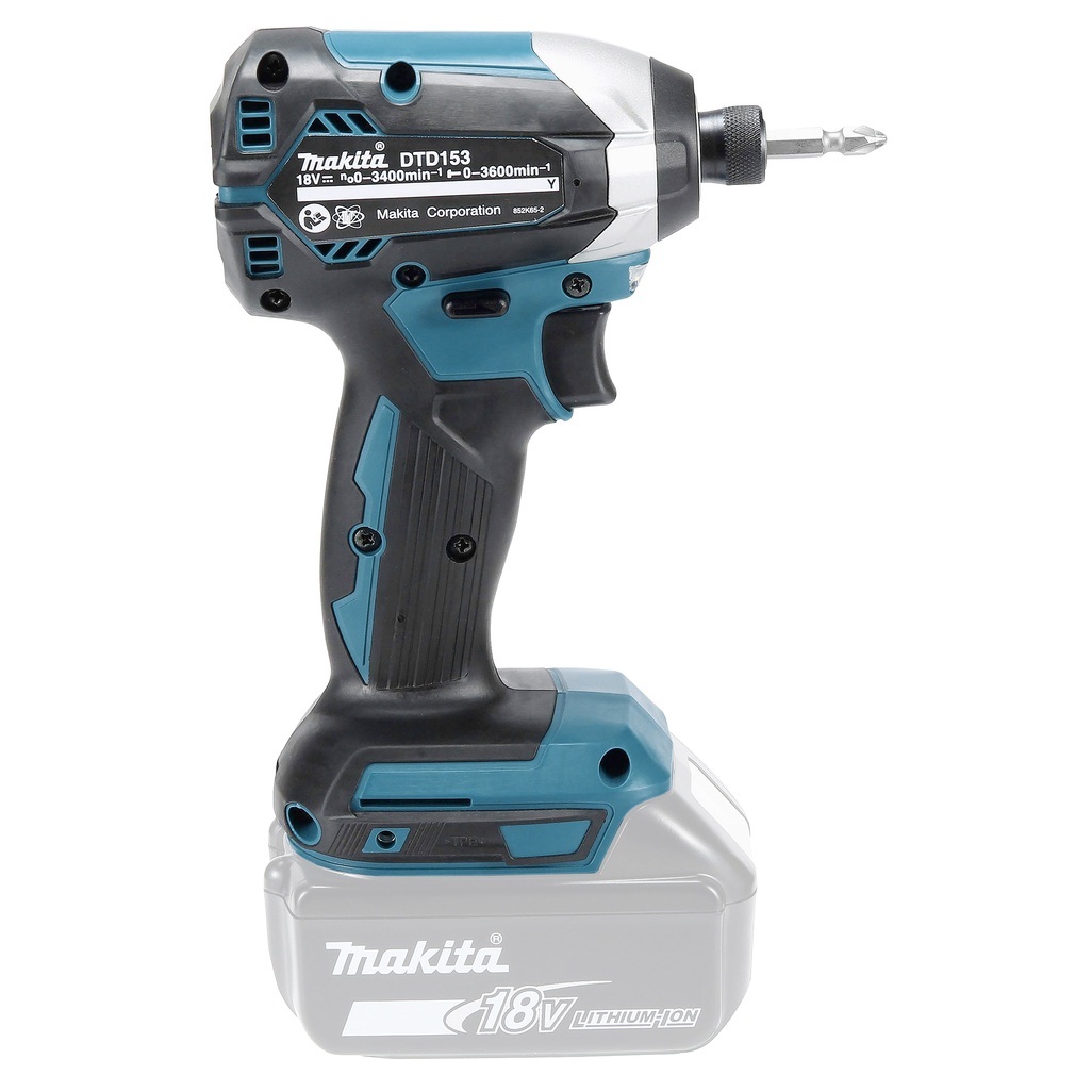 Avvitatore ad impulsi 18V 1/4" 170Nm - BL Avvitatore ad impulsi compatto potente grazie alla sinergia tra il motore brushless e la coppia di serraggio 170Nm ideale per un'ampia gamma di applicazione di serraggi rapidi. Fornito senza batterie e carica batterie. Fornito con valigetta MAKPAC.