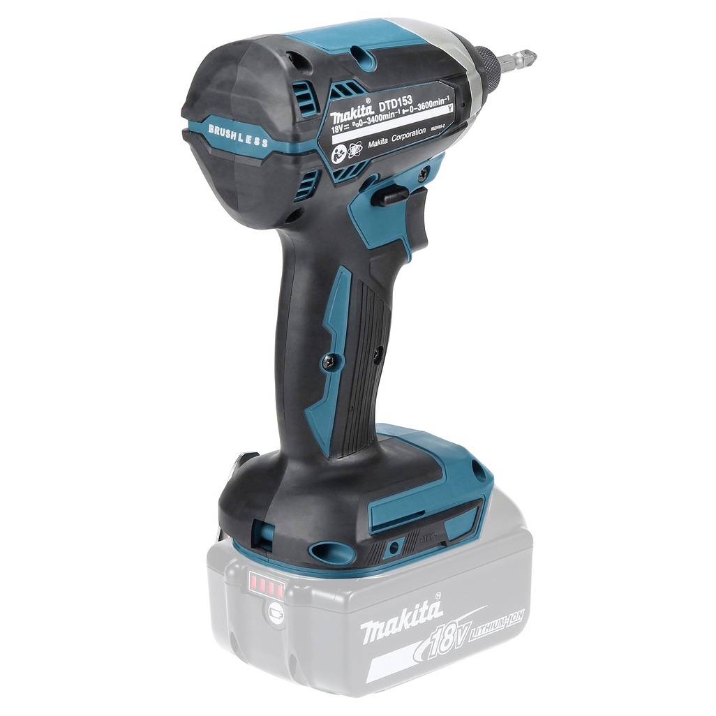 Avvitatore ad impulsi 18V 1/4" 170Nm - BL Avvitatore ad impulsi compatto potente grazie alla sinergia tra il motore brushless e la coppia di serraggio 170Nm ideale per un'ampia gamma di applicazione di serraggi rapidi. Fornito senza batterie e carica batterie. Fornito con valigetta MAKPAC.