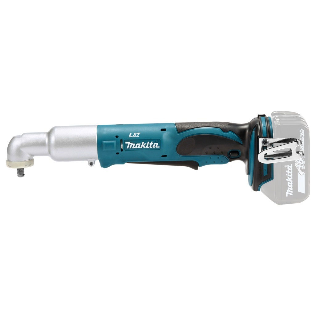 DTL063ZJ – Avvitatore Angolare LXT ad Impulsi a Batteria Avvitatore ad impulsi angolare 18V 3/8" 60Nm Avvitatore ad impulsi angolare, leggero ideale per lavorare in spazi ristretti per coprire una vasta gamma di applicazioni dalla riparazione di autoveicoli all'assemblaggio di prodotti grazie alla velocità variabile. Fornito in valigetta MAKPAC senza batterie e carica batterie.