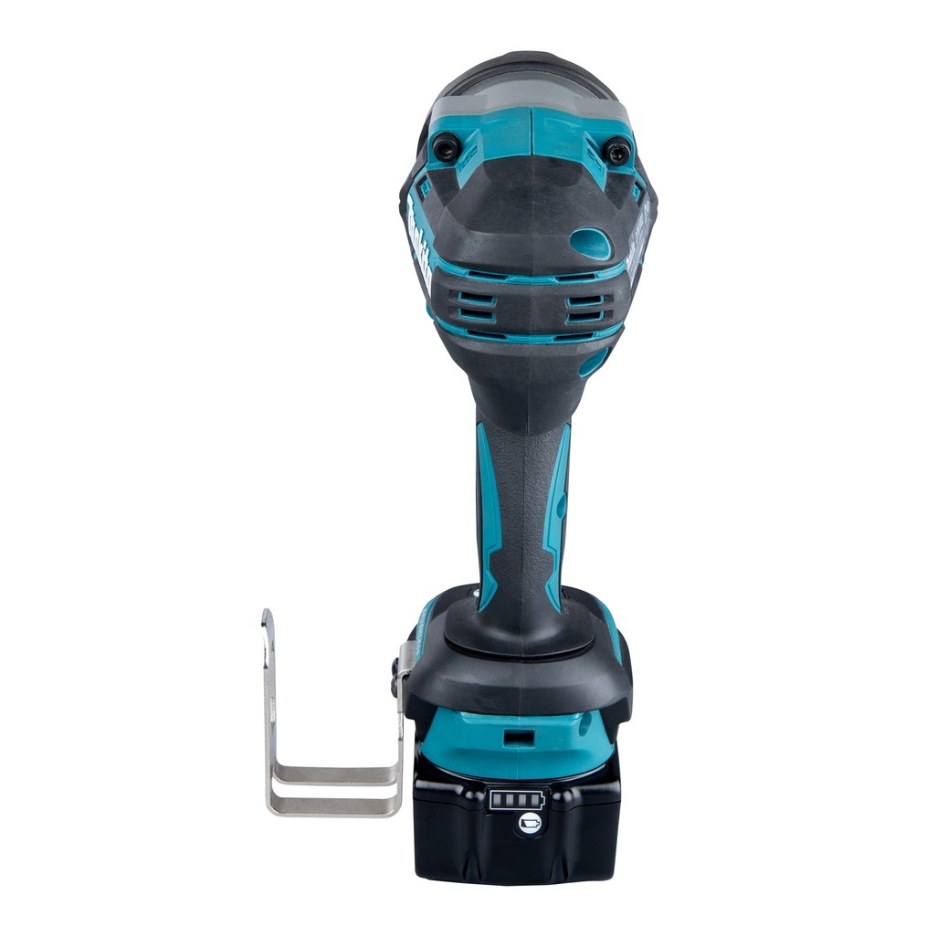 Chiave a impulsi dotata di motore brushless e ad alta coppia di serraggio con tre regolazioni di velocità per lavori gravosi. Potente chiave a impulsi con attacco da 1/2" dotata di motore brushless, con coppia di serraggio massima fino a 1.200 Nm ideale per applicazioni che richiedono un'elevata coppia di serraggio. Fornita con due batterie da 5,0 Ah e caricabatterie. Fornita con valigetta MAKPAC.