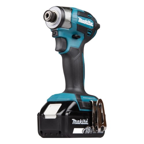 Avvitatore a impulsi 18V 1/4" 180Nm - BL Avvitatore ad impulsi DTD173RTJ LXT® 18V compatto e leggero con attacco 1/4" e motore brushless per alte prestazioni. Compatto e leggero di facile utilizzo con coppia di serraggio max di 180 Nm, adatto per un serraggio veloce. Illuminazione ad anello per ridurre le ombre sul punto di lavoro. Fornito con due batterie 5,0 Ah e caricabatterie. Fornito con valigetta MAKPAC.