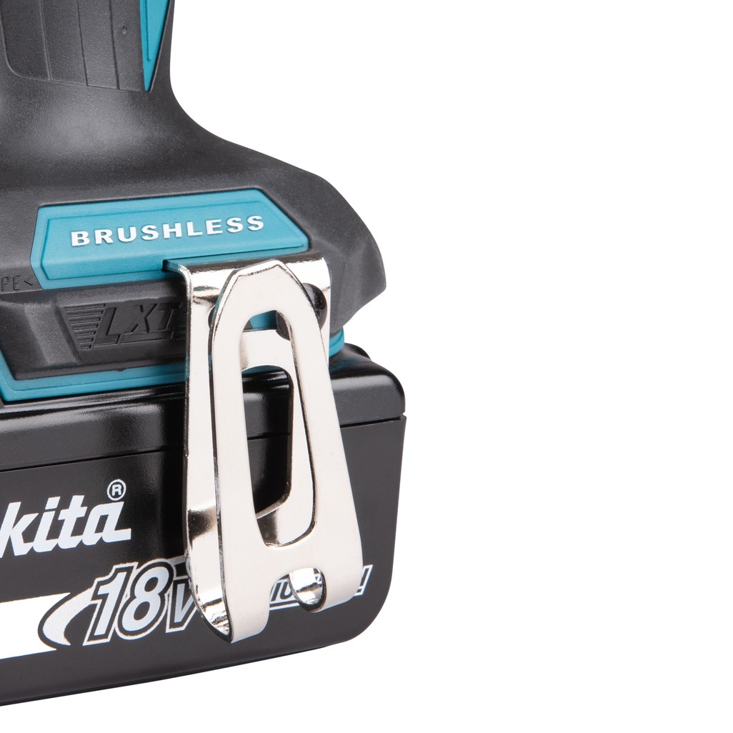 Avvitatore a impulsi 18V 1/4" 180Nm - BL Avvitatore ad impulsi DTD173RTJ LXT® 18V compatto e leggero con attacco 1/4" e motore brushless per alte prestazioni. Compatto e leggero di facile utilizzo con coppia di serraggio max di 180 Nm, adatto per un serraggio veloce. Illuminazione ad anello per ridurre le ombre sul punto di lavoro. Fornito con due batterie 5,0 Ah e caricabatterie. Fornito con valigetta MAKPAC.