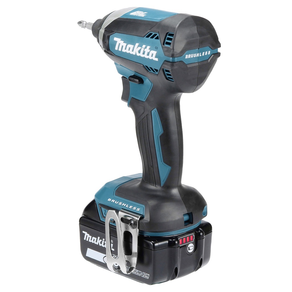 Avvitatore ad impulsi 18V 1/4" 170Nm - BL Avvitatore ad impulsi compatto potente grazie alla sinergia tra il motore brushless e la coppia di serraggio 170Nm ideale per un'ampia gamma di applicazione di serraggi rapidi. Fornito con due batterie da 5,0 Ah e caricabatterie rapido. Fornito con valigetta MAKPAC.