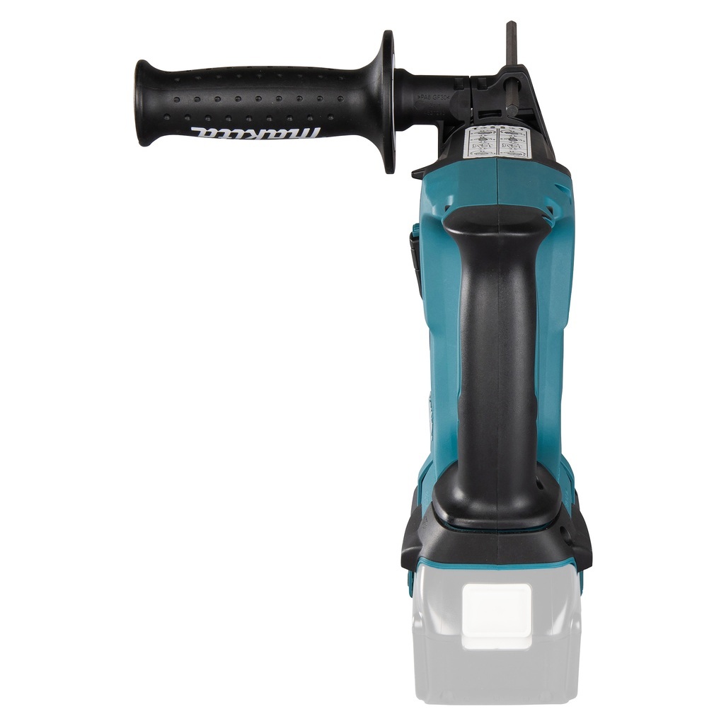 Tassellatore 18V SDS-Plus 24 mm BL - 3 funz - Corpo macchina Tassellatore 18V dotato di motore brushless per alte prestazioni con mandrino ad innesto rapido per punte SDS-Plus. Energia d'urto di 2,0 J. 3 funzioni: rotazione, percussione, rotazione + percussione. La possibilità di funzione reverse di semplice azionamento permette di utilizzare la macchina in entrambi i sensi nella foratura. Orientamento scalpello in 40 angolazioni. E' presente un sistema attivo di aspirazione delle polveri integrato, per mantenere pulita l'area di lavoro e salvaguardare la salute dell'operatore. La batteria è collegata all'utensile tramite un supporto in gomma per diminuire le vibrazioni durante l'utilizzo. Il sistema XPT permette l'utilizzo in presenza di polvere e gocce d'acqua. Fornito senza batterie e caricabatterie.