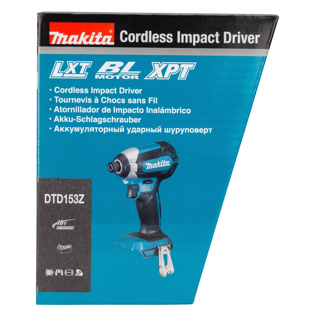 Avvitatore ad impulsi 18V 1/4" 170Nm - BL Avvitatore ad impulsi compatto potente grazie alla sinergia tra il motore brushless e la coppia di serraggio 170Nm ideale per un'ampia gamma di applicazione di serraggi rapidi. Fornito senza batterie e carica batterie.
