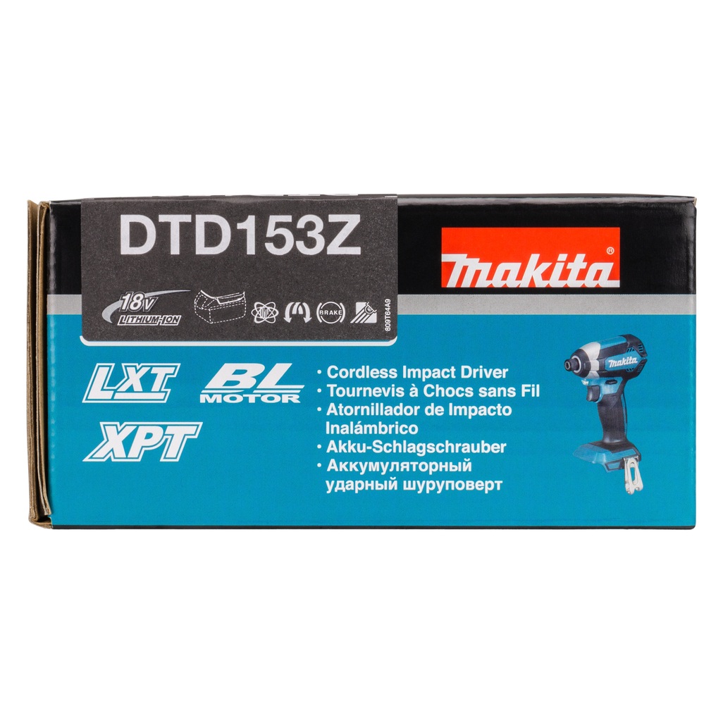 Avvitatore ad impulsi 18V 1/4" 170Nm - BL Avvitatore ad impulsi compatto potente grazie alla sinergia tra il motore brushless e la coppia di serraggio 170Nm ideale per un'ampia gamma di applicazione di serraggi rapidi. Fornito senza batterie e carica batterie.