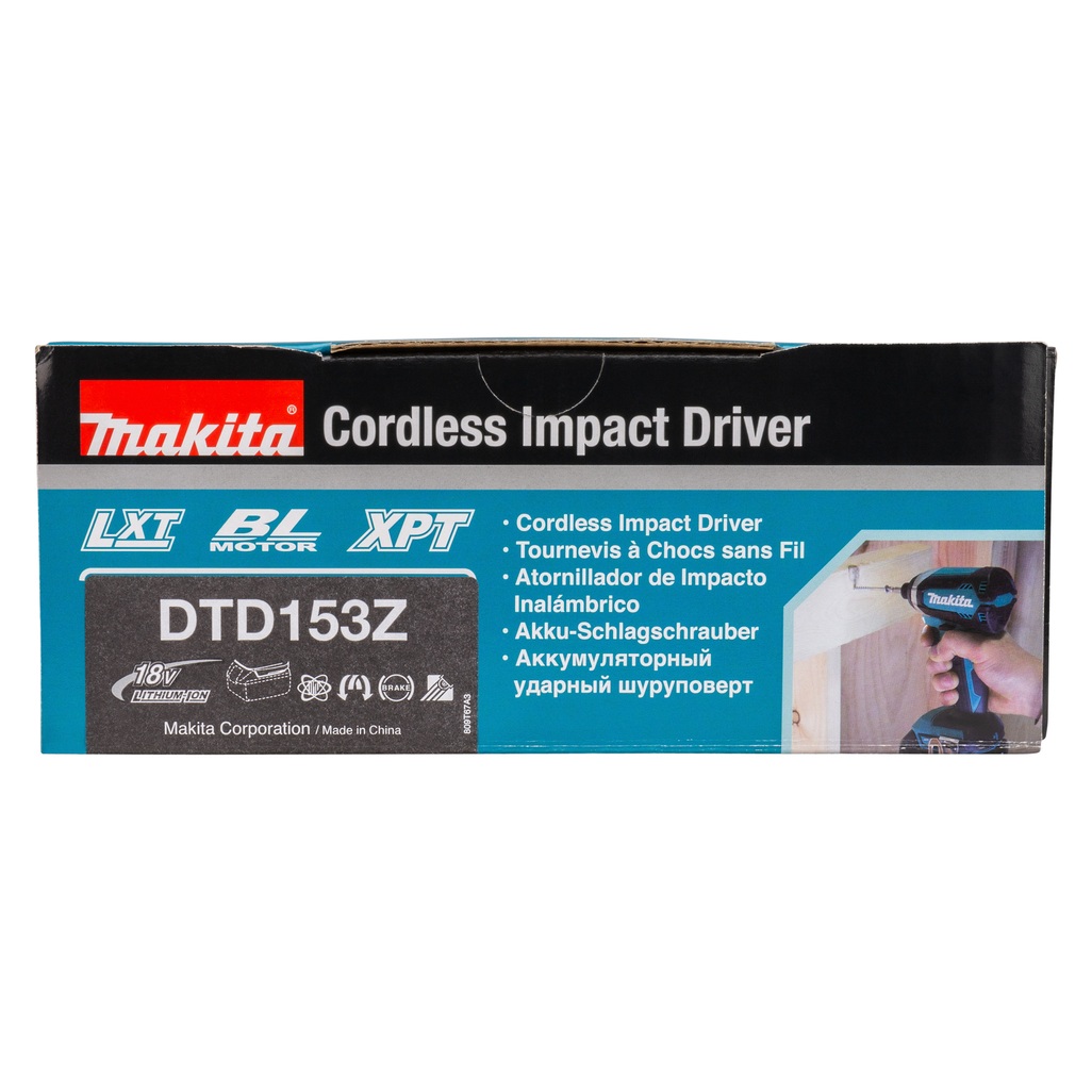 Avvitatore ad impulsi 18V 1/4" 170Nm - BL Avvitatore ad impulsi compatto potente grazie alla sinergia tra il motore brushless e la coppia di serraggio 170Nm ideale per un'ampia gamma di applicazione di serraggi rapidi. Fornito senza batterie e carica batterie.