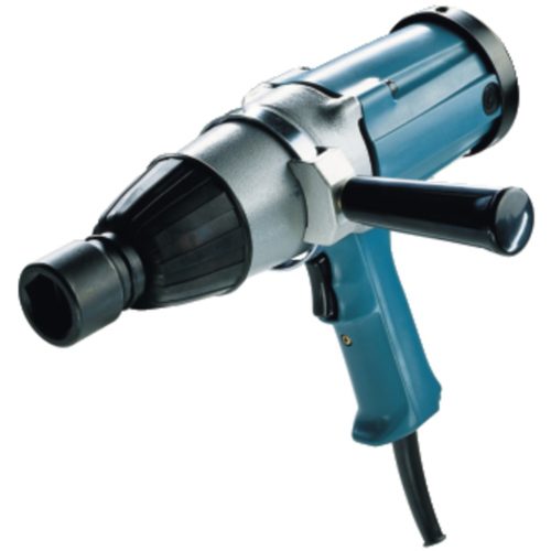 620 W • 3/4" • 588 Nm Per applicazioni che richiedono coppia elevata Potente chiave a impulsi con attacco 3/4", motore da 620W che garantisce una coppia massima di 588Nm. Ideale per applicazioni che richiedono un'elevata coppia di serraggio come cantieri, catene di montaggio e fabbriche. Reversibile, impugnatura laterale per un maggiore comfort, spazzole accessibili dall’esterno, cavo di alimentazione 2,5m. Fornito con valigetta MAKPAC.