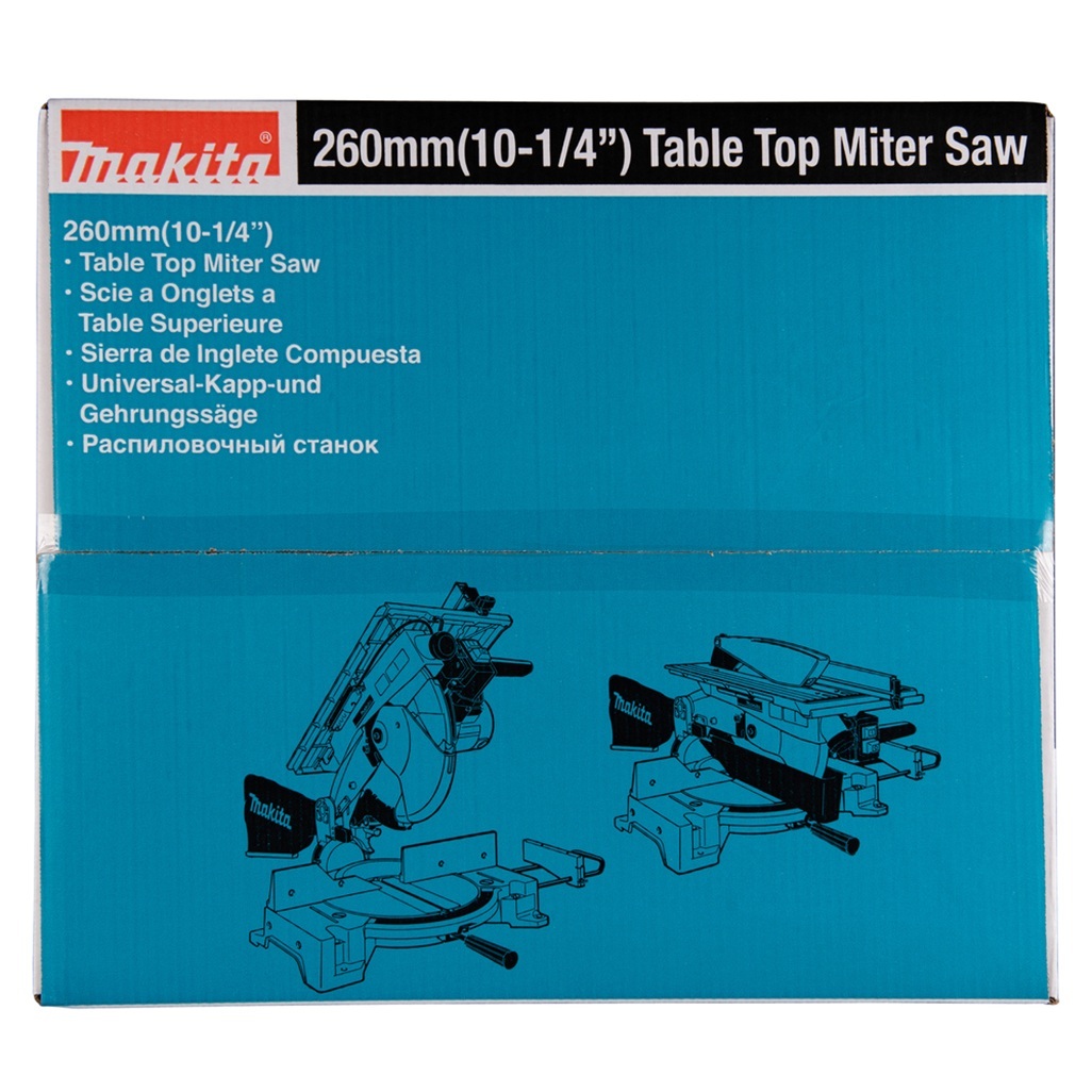 1.650 W • 260mmFacile da cambiare da troncatrice a sega da banco portatile. Una sega da banco compatta con un potente motore da 1.650 W, una lama da 260 mm e un'elevata capacità di taglio. Facile da cambiare da sega da banco a troncatrice. La sua versatilità rende questo utensile la scelta ideale per i cantieri. Questa sega da banco non è compatibile con i supporti WST05/WST06/WST07