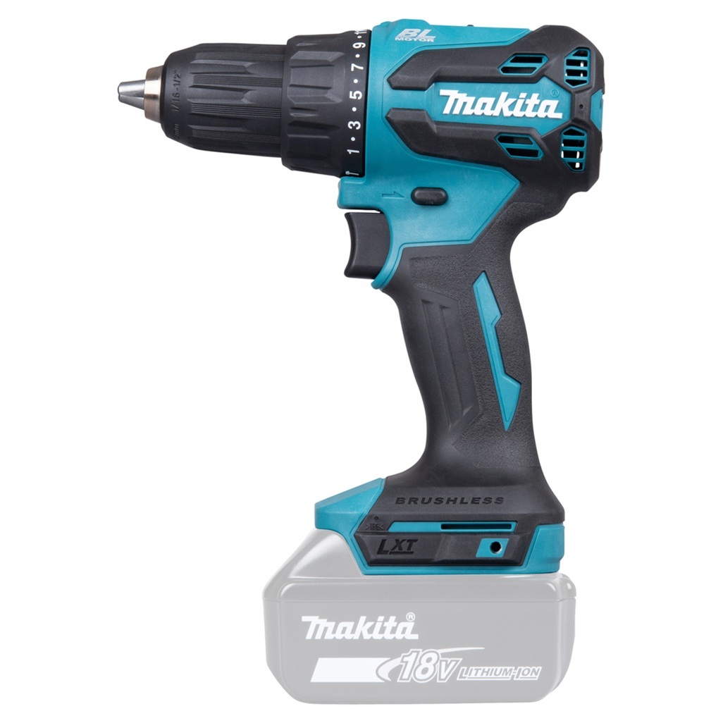 18V • 65Nm • 0-500/0–1.900 g/min Trapano avvitatore c/ percussione 18V 13 mm - 65Nm Trapano avvitatore con percussione 18V efficiente dotato di motore brushless per applicazioni di avvitatura e foratura con o senza l'utilizzo della percussione. Possibilità di impostare due livelli di potenza. Coppia di serraggio massima 65 Nm. Uno strumento versatile per installatori, costruttori e personale di manutenzione. Luce LED integrata. Fornito senza batterie e caricabatterie.