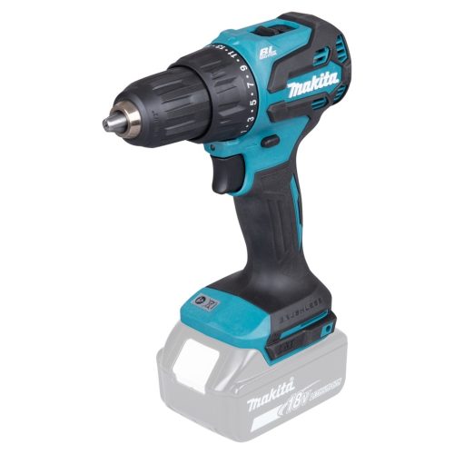 18V • 65Nm • 0-500/0–1.900 g/min Trapano avvitatore c/ percussione 18V 13 mm - 65Nm Trapano avvitatore con percussione 18V efficiente dotato di motore brushless per applicazioni di avvitatura e foratura con o senza l'utilizzo della percussione. Possibilità di impostare due livelli di potenza. Coppia di serraggio massima 65 Nm. Uno strumento versatile per installatori, costruttori e personale di manutenzione. Luce LED integrata. Fornito senza batterie e caricabatterie.