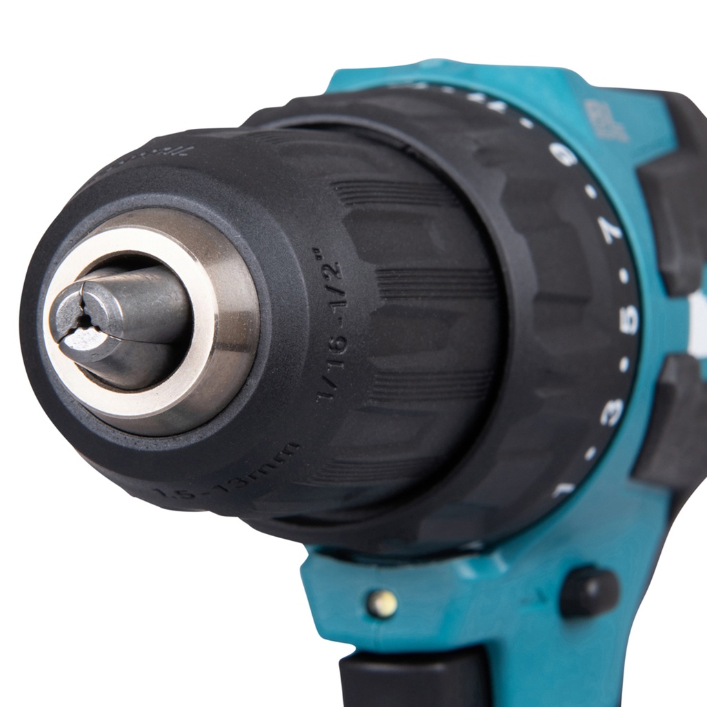 18V • 65Nm • 0-500/0–1.900 g/min Trapano avvitatore c/ percussione 18V 13 mm - 65Nm Trapano avvitatore con percussione 18V efficiente dotato di motore brushless per applicazioni di avvitatura e foratura con o senza l'utilizzo della percussione. Possibilità di impostare due livelli di potenza. Coppia di serraggio massima 65 Nm. Uno strumento versatile per installatori, costruttori e personale di manutenzione. Luce LED integrata. Fornito senza batterie e caricabatterie.