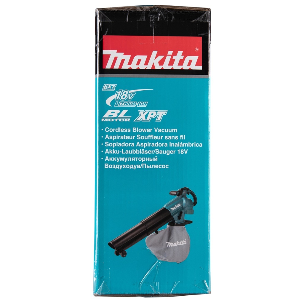 18V • 64 m/s • 4,2 m³/min • 3,3 kPa • 6,1m³/min Soffiatore/Aspiratore LXT®, 18V, 64 m/s, 4,2 m³/minsoffiatore bivalente con funzione di aspirazione e sacco di raccolta: dotato di motore BL da 18V
